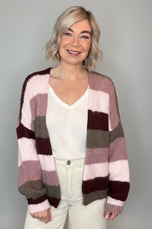 Marcie Stripe Cardigan-8