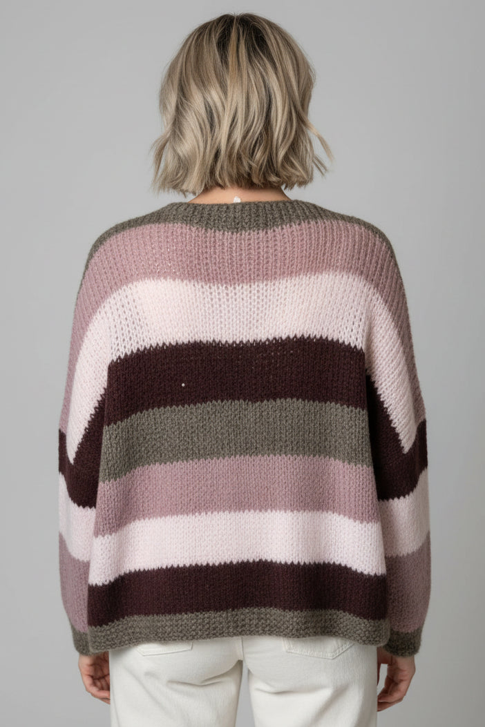 Marcie Stripe Cardigan-9