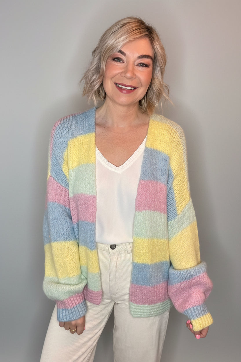 Marcie Stripe Cardigan-1
