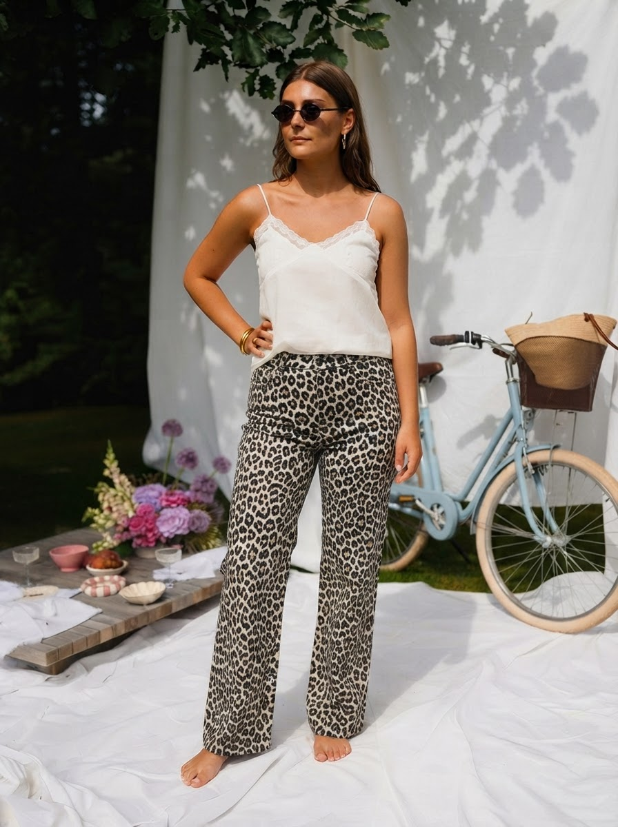 Melly Leopard Jeans-2