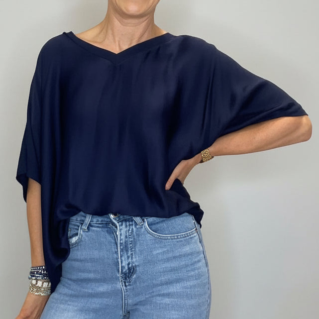 Leanne V-Neck Top-15