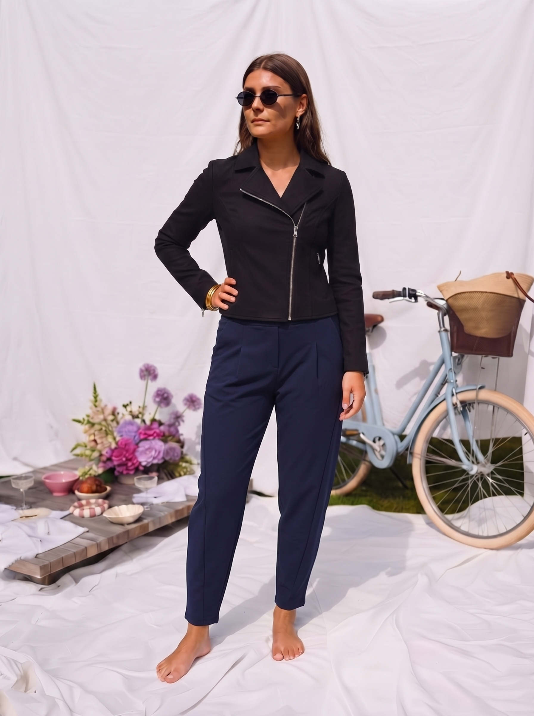 Deck by Decollage Barrel Trousers-2