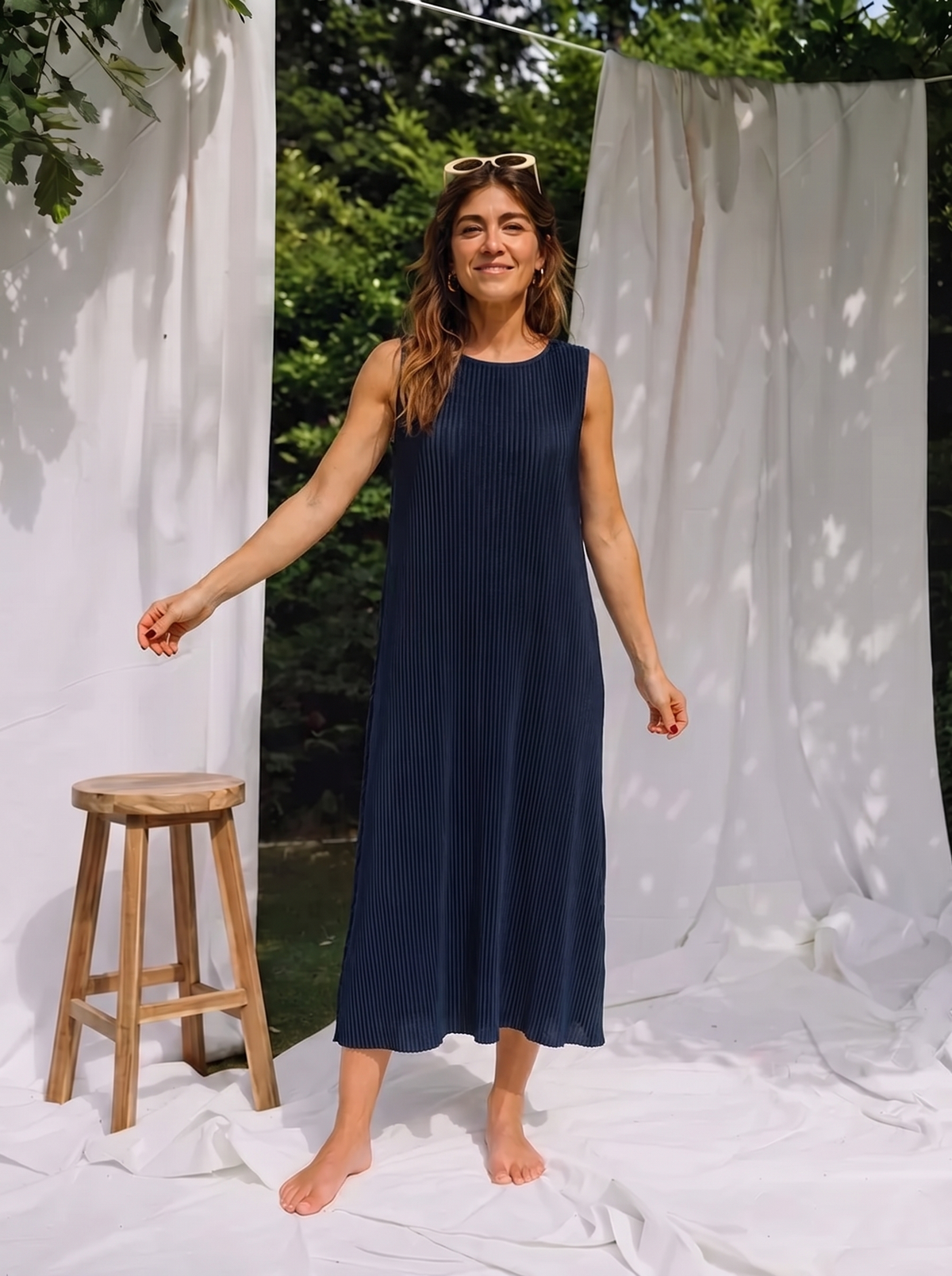 Celine Pleated Dress-12