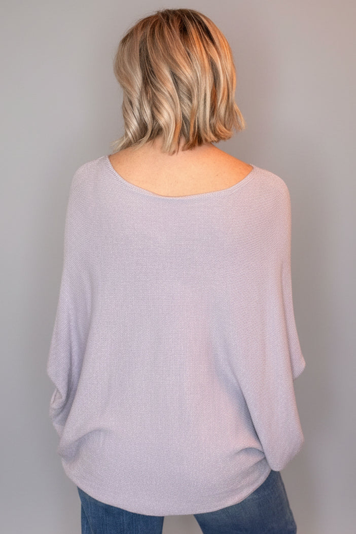 Sadie Ruched Sleeve Knit-6