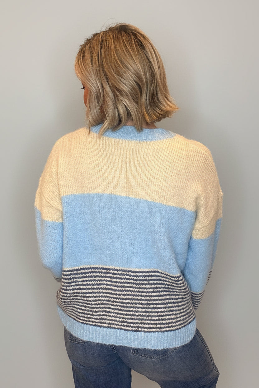 The Dot & Stripe Cardigan.-3