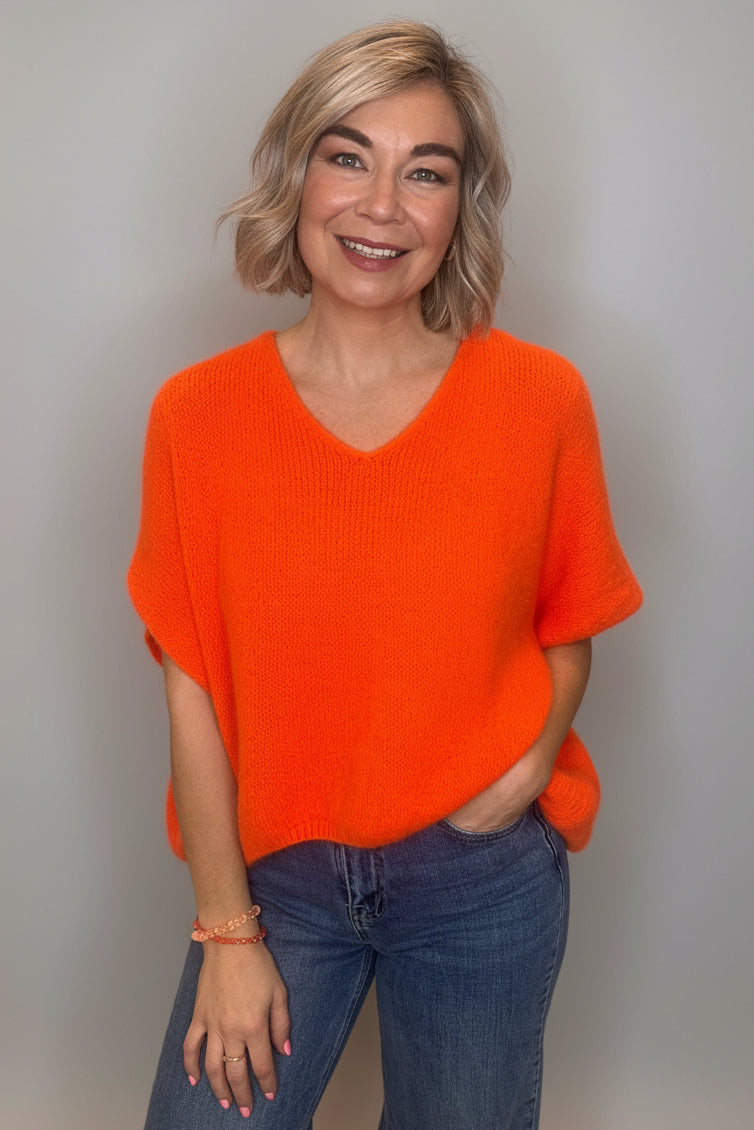 Sìomha V-Neck Knit-13