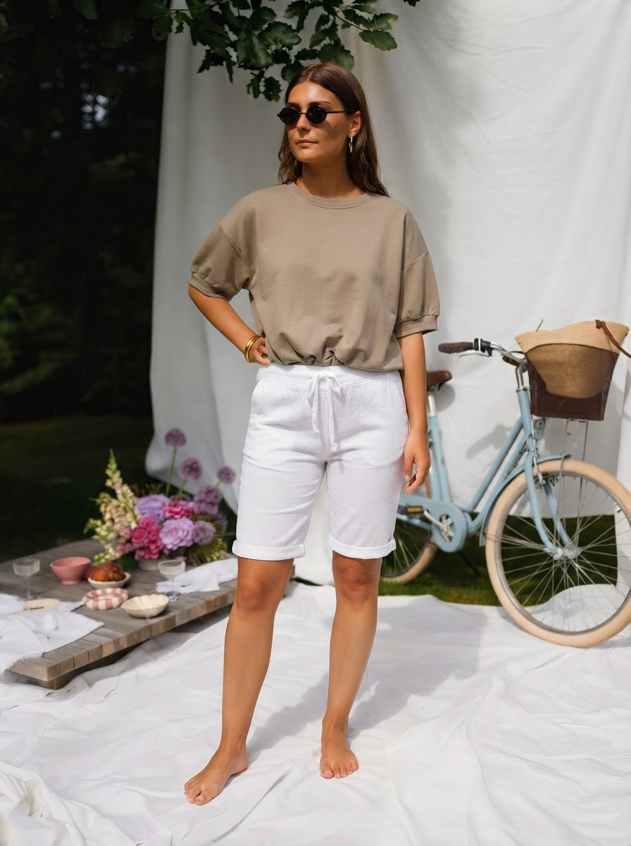 Soft Touch Puff Hem Top-6