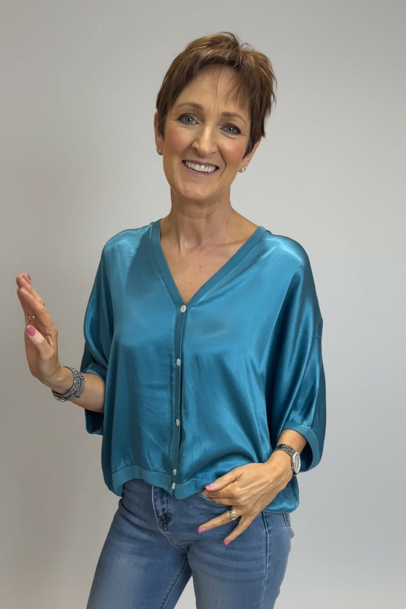 Becky Button Front Top-16