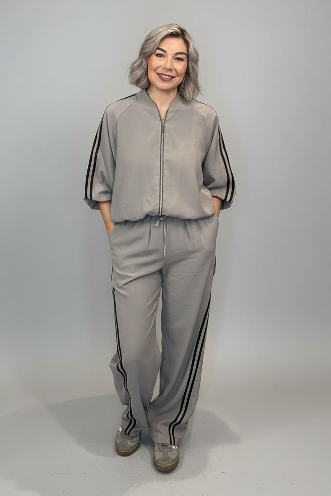 Stripe Track Trousers-7