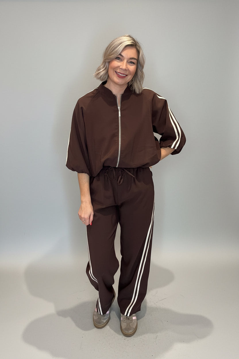 Stripe Track Trousers-3
